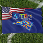 Premium Double-Sided NFL Autism Awareness Flag-1