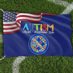 Premium Double-Sided NFL Autism Awareness Flag-1