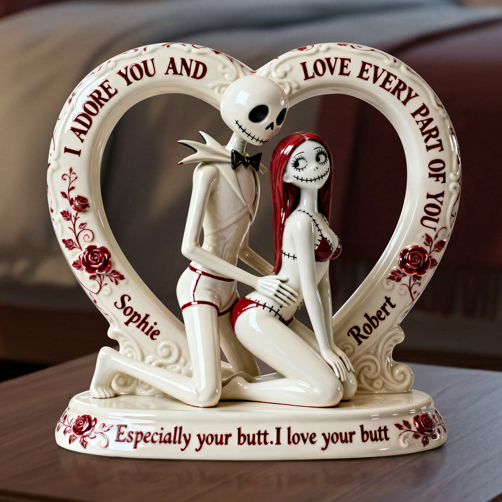 Cheeky Couple Acrylic Plaque - Personalized Gifts For Couples