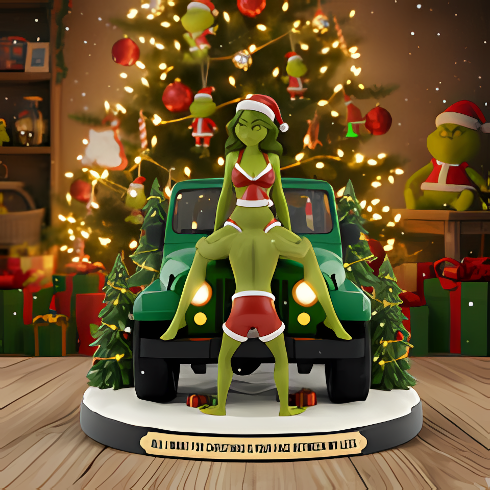 Naughty Holiday Love – Personalized Funny Couple Plaque