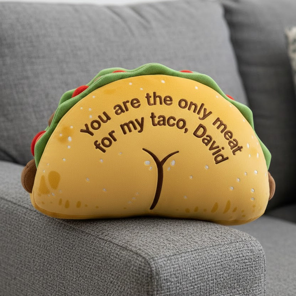 Cheeky Taco Pillow - Personalized Gifts For Couple