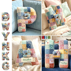 Sewing Alphabet Initial Letter Custom Shaped Pillow - Personalized Gifts For Sewing Lovers