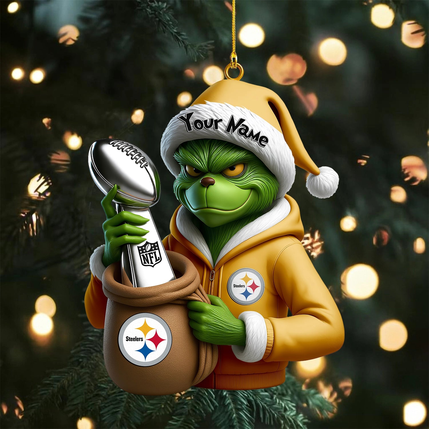 The Grinch Acrylic Ornament Gift For Fans