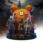 Horror Movie Character Driving Car Halloween Acrylic Block Plaque Gift For Fan