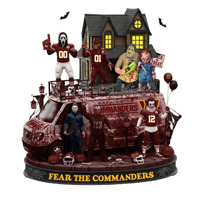 Full NFL X Horror Acrylic Plaque - Best Gift For Fans