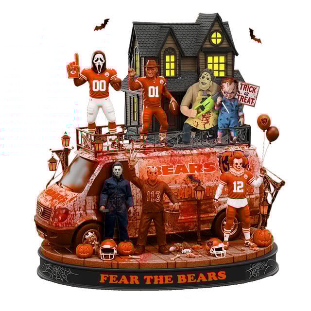 Full NFL X Horror Acrylic Plaque - Best Gift For Fans