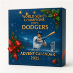 🏆Limited Edition A- 2025 World Series Champions Dodgers Advent Calendar