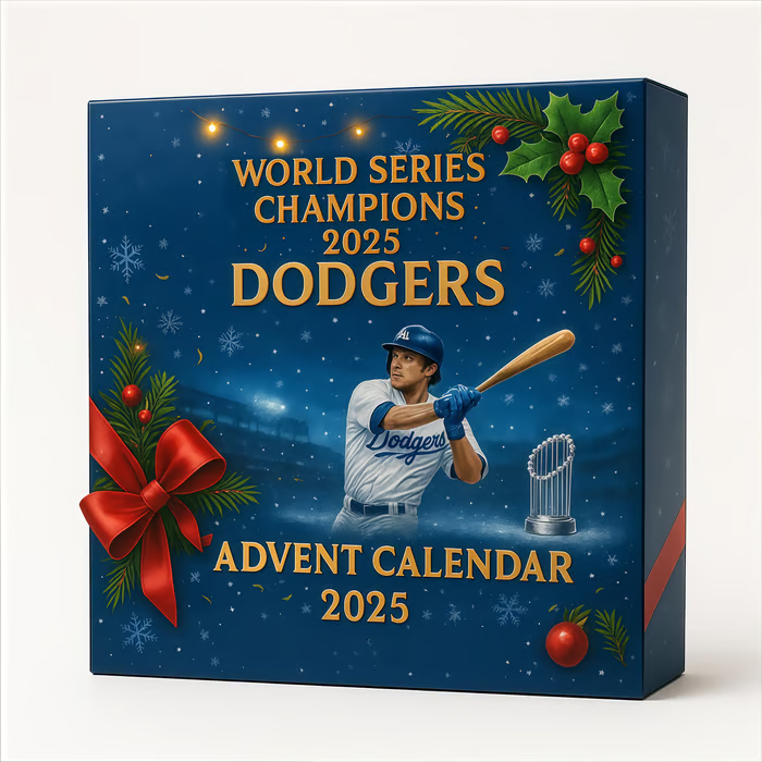 🏆Limited Edition A- 2025 World Series Champions Dodgers Advent Calendar