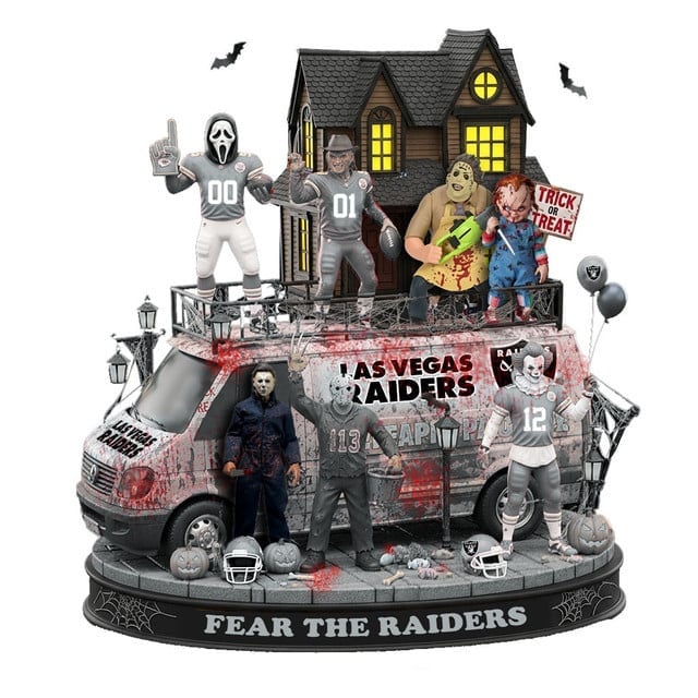 Full NFL X Horror Acrylic Plaque - Best Gift For Fans