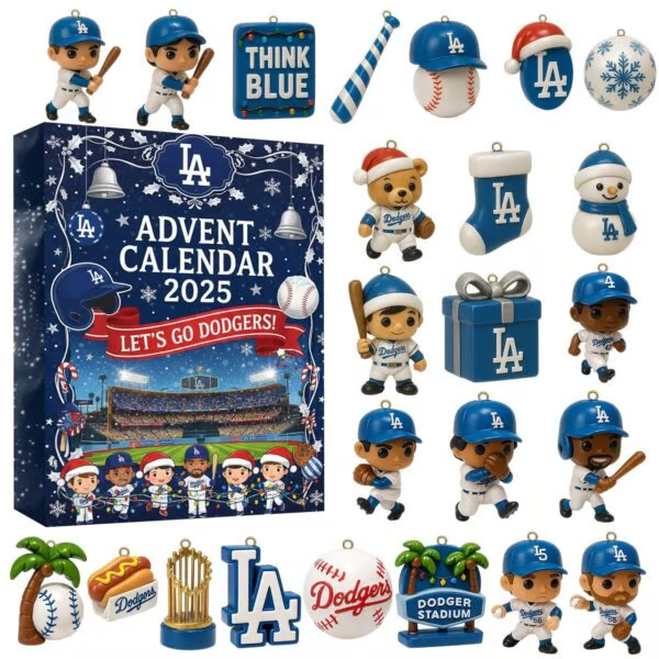 🏆Limited Edition B- 2025 World Series Champions Dodgers Advent Calendar
