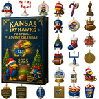 Kansas Jayhawks football 2025 advent calendar