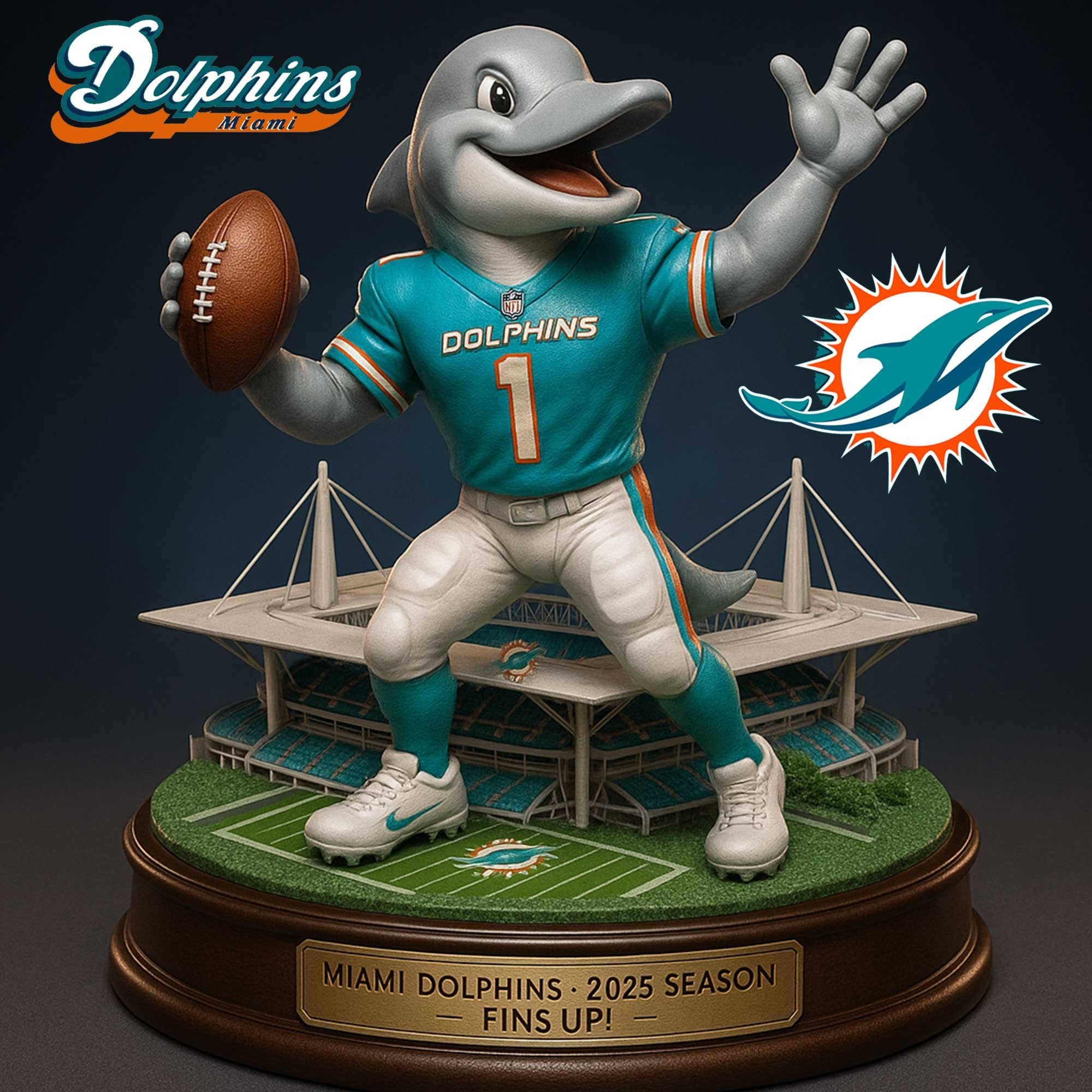 Full Premium NFL X Figure Acrylic Plaque - Best Gifts For Fans