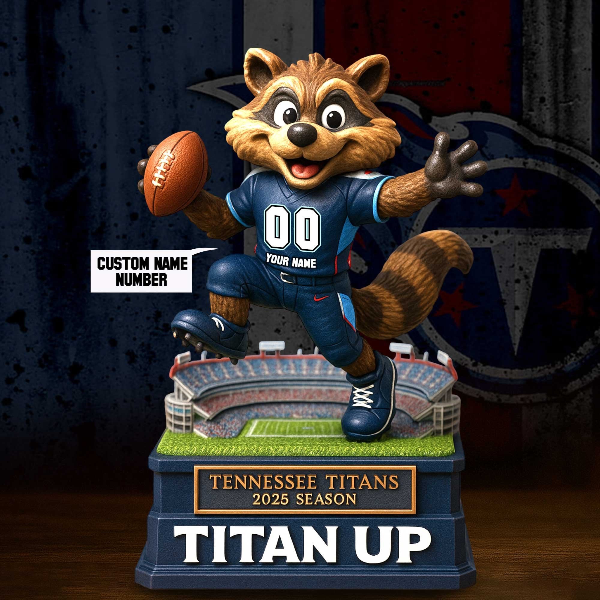 Full Premium NFL X Figure Acrylic Plaque - Best Gifts For Fans