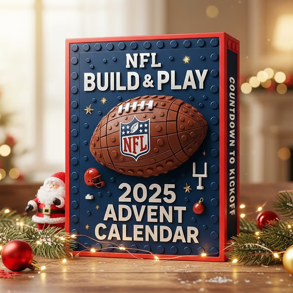 🏈 2025 NFL All Team Football Ball Full Set Advent Calendars 🎄