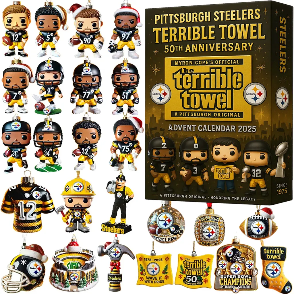 The Terrible Towel 50th Anniversary Advent Calendar 2025