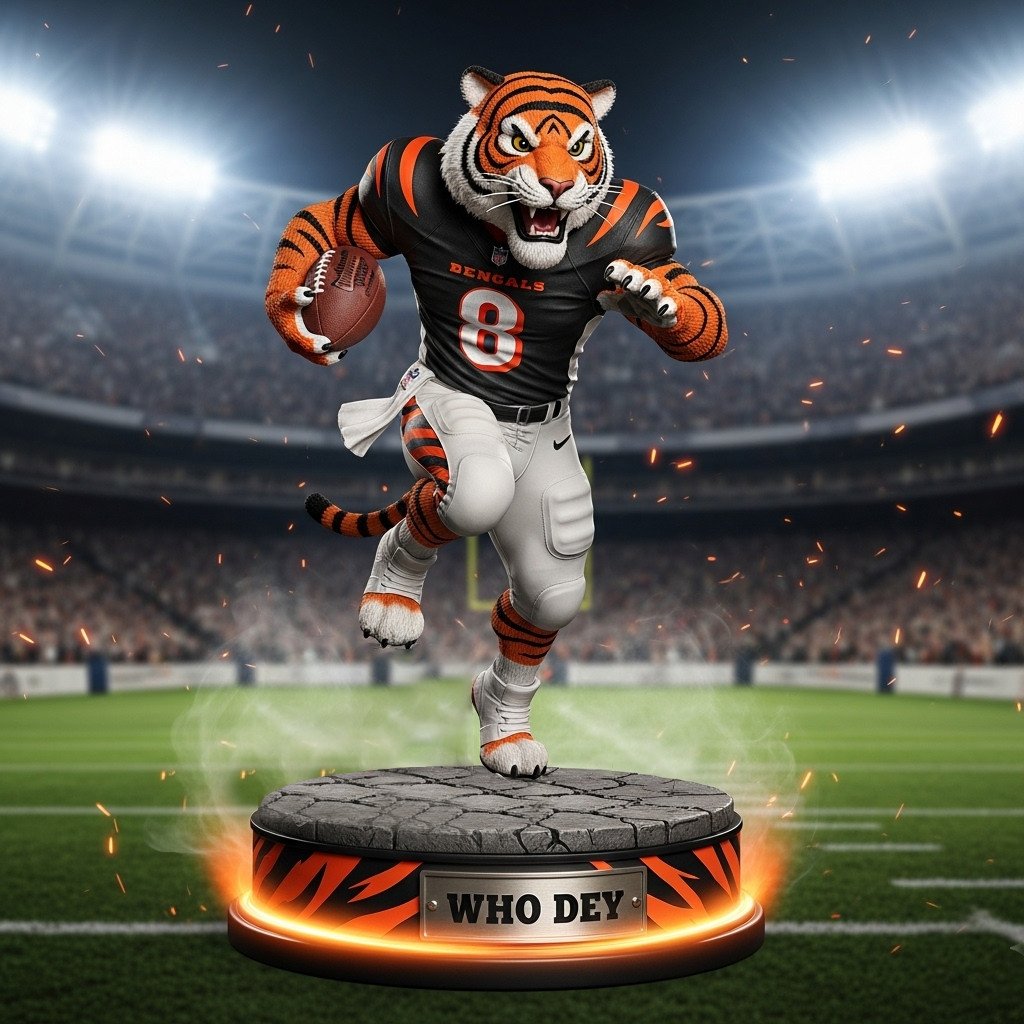 Premium NFL Acrylic Block MC- Best Gift For Fans