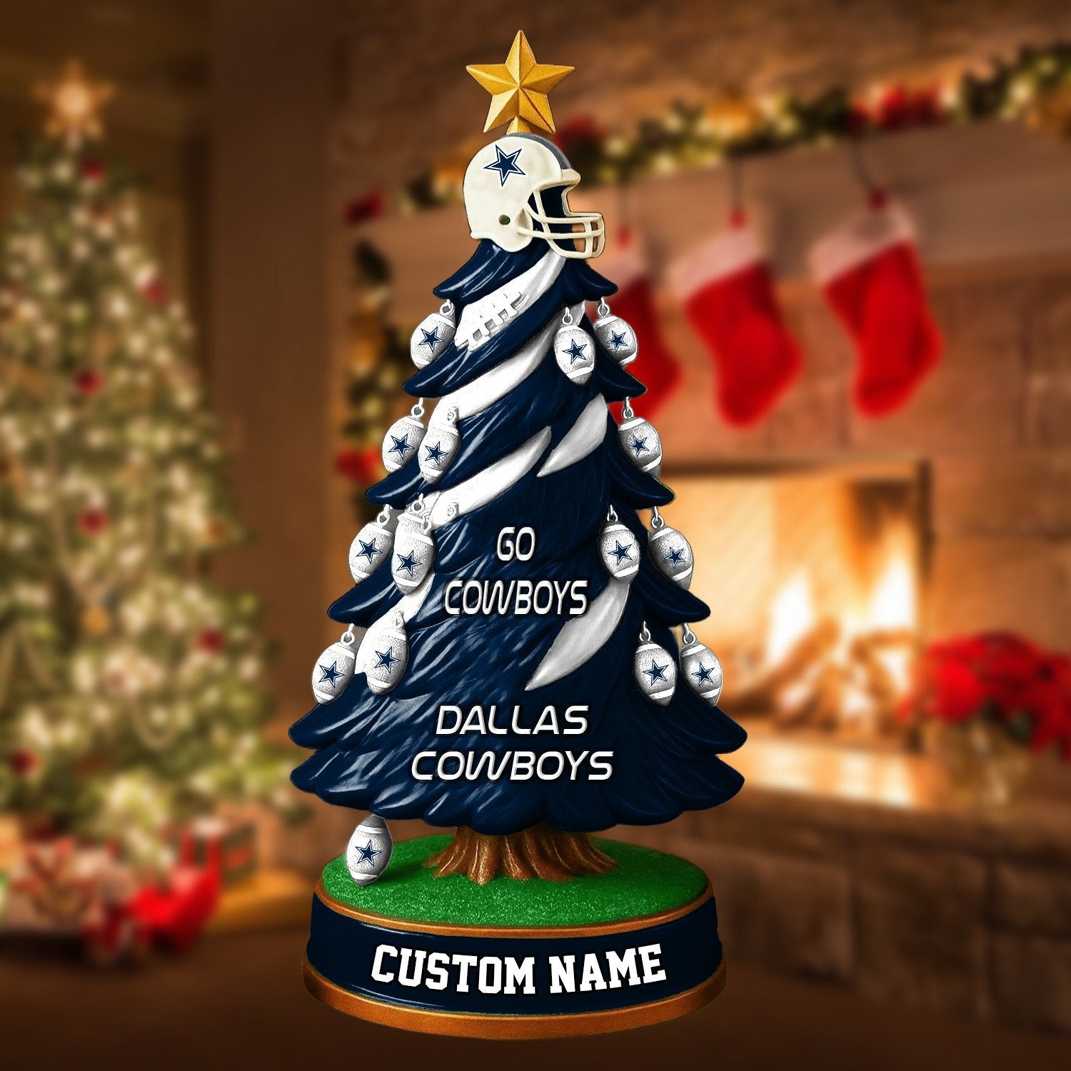 Acrylic Block - NFL Christmas Gift For Fans