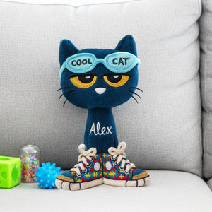 Autism Awareness Custom Shaped Pillow - Personalized Gifts