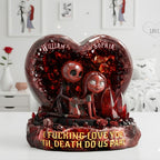 Romantic Couple Acrylic Plaque - Personalized Gifts For Couples