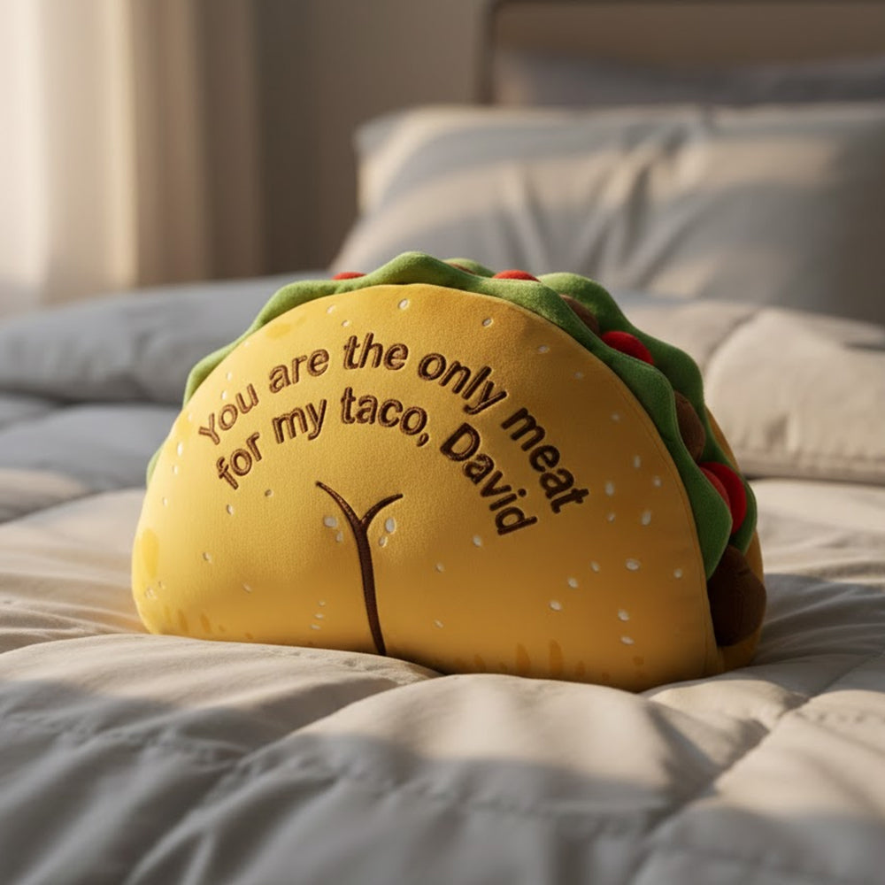 Cheeky Taco Pillow - Personalized Gifts For Couple