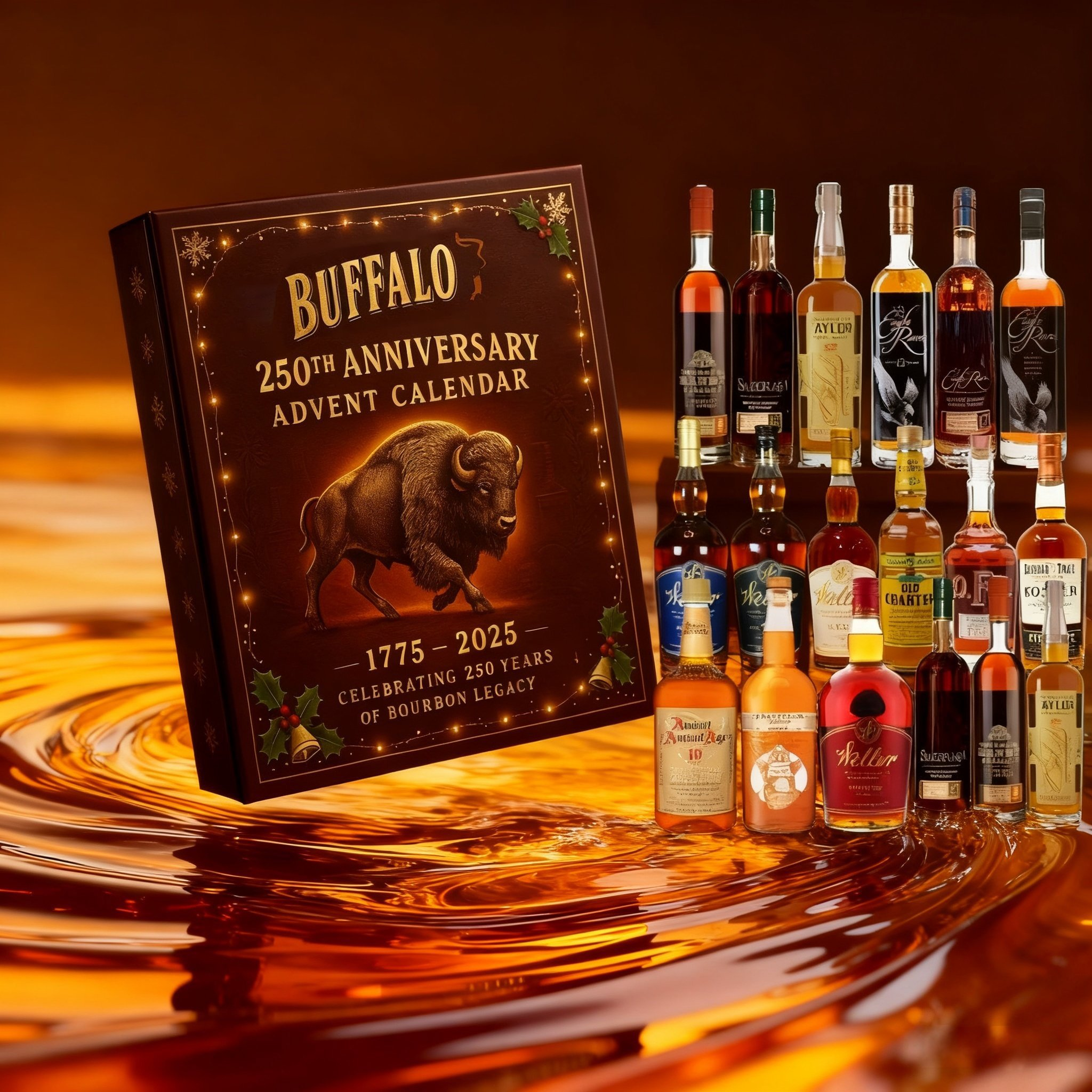 🔥Last Day 50% OFF - 🥃Buffalo 250th Anniversary Advent Calendar