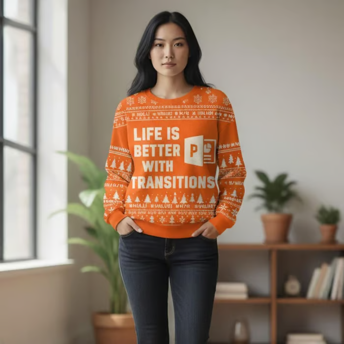 💻2025 Christmas Ugly Sweatshirt - For Data Experts & Office Heroes 🎯Perfect Fun Gift🎁