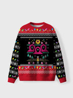 Vintage Christmas Game Ugly Sweater