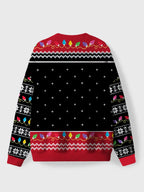 Vintage Christmas Game Ugly Sweater