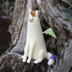 🔥Limited Edition, Only 100 Sets Left! - 🎄✨Wool Felt Familiars – Quirky Handmade Companions