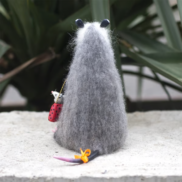 🔥Limited Edition, Only 100 Sets Left! - 🎄✨Wool Felt Familiars – Quirky Handmade Companions