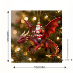 🔥LAST DAY 49% OFF - Santa’s Dragon Riders Ornament Collection