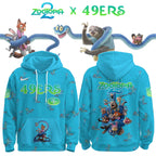 ALL NFL x Zootopia 2 Special Edition Kids Hoodie