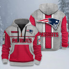 ALL NFL 3D Half-zip Hoodie
