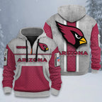 ALL NFL 3D Half-zip Hoodie