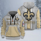 ALL NFL 3D Half-zip Hoodie