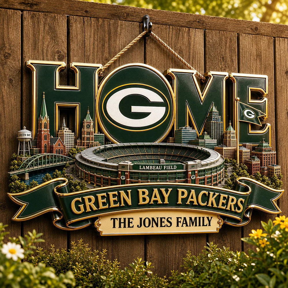 NFL Team Home Metal Sìgn Custom Any Name Gifts For Home Decor