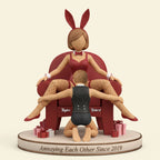 Cheeky Couple Acrylic Plaque - Personalized Gifts For Couples