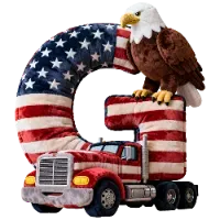 Alphabet Trucker Pillow Personalized Gifts For Trucker Lovers