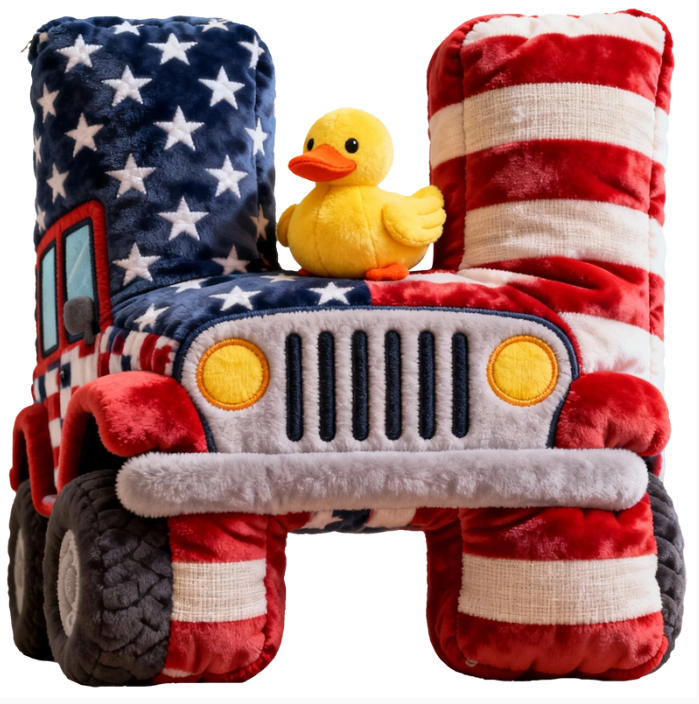 Adventure Initial Letter Pillow – Personalized Gifts For Off-Road Lovers