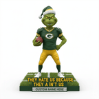 The Grinch x NFL teams – Christmas Acrylic Art Block