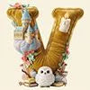 Alphabet Letter Pillow - Personalized Gifts For Fantasy Lovers