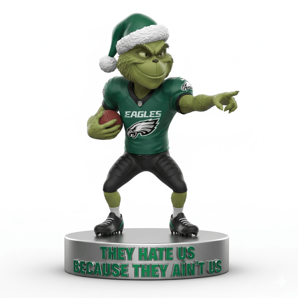 The Grinch x NFL teams – Christmas Acrylic Art Block