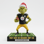 The Grinch x NFL teams – Christmas Acrylic Art Block