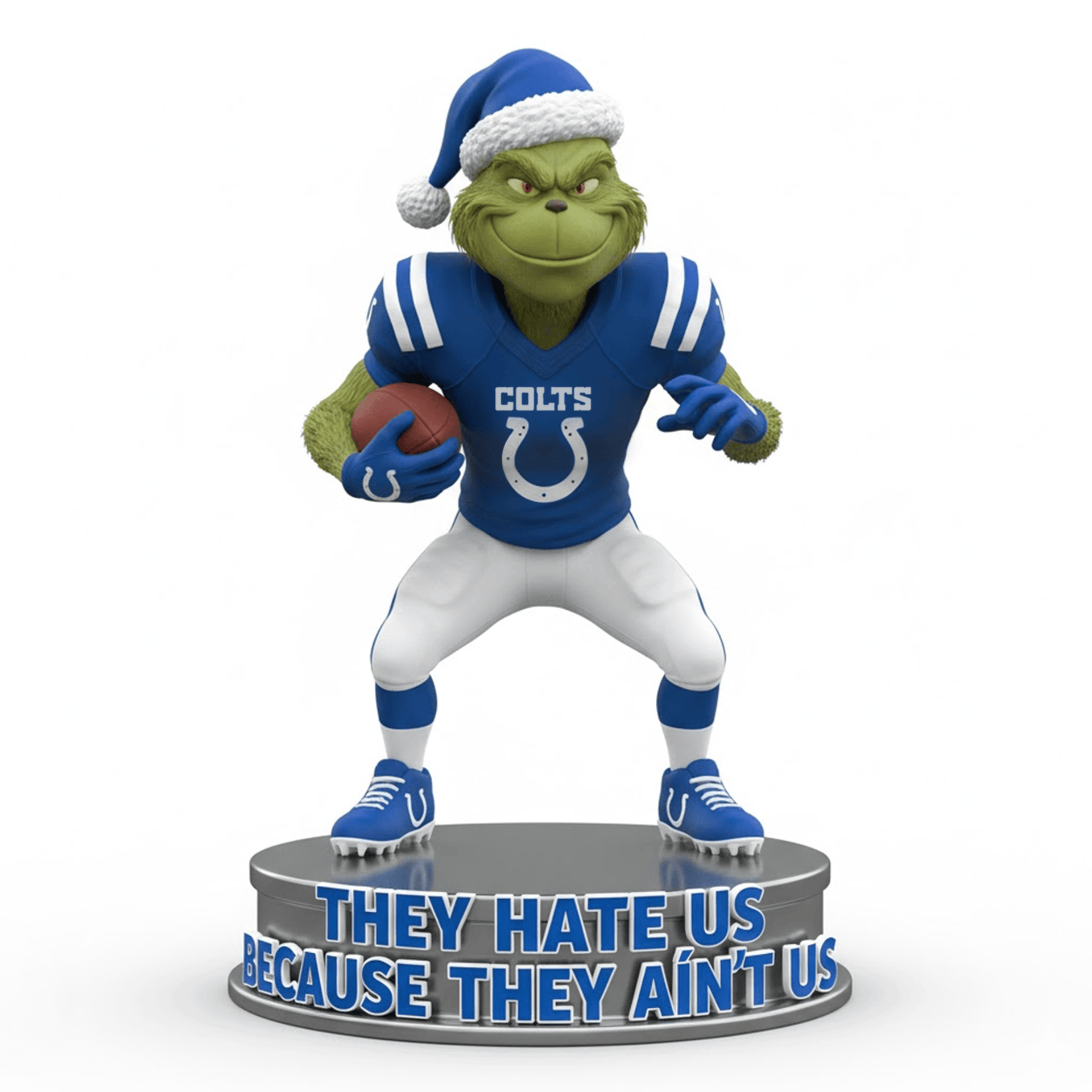 The Grinch x NFL teams – Christmas Acrylic Art Block
