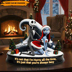 Naughty Holiday Love – Personalized Funny Couple Plaque