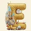 Alphabet Letter Pillow - Personalized Gifts For Fantasy Lovers