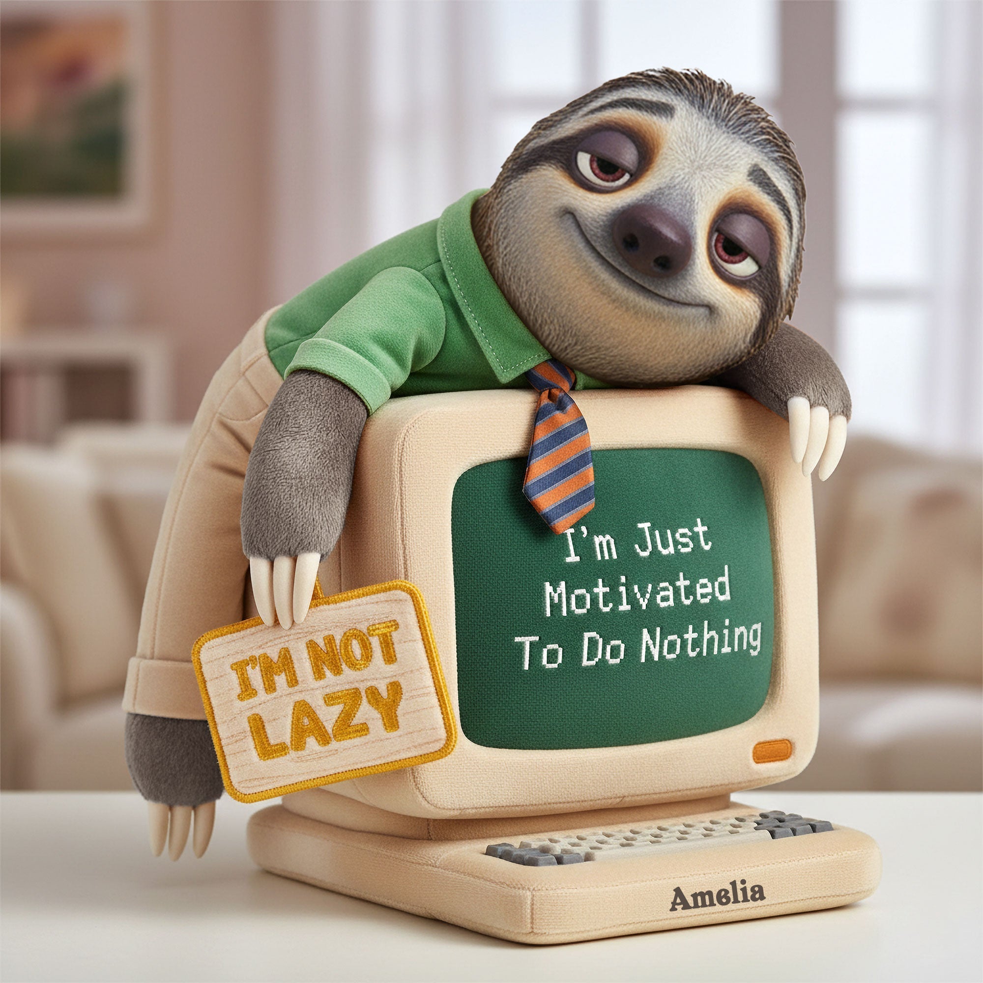 Lazy-Day Pillow - Personalized Gifts For Coworkers